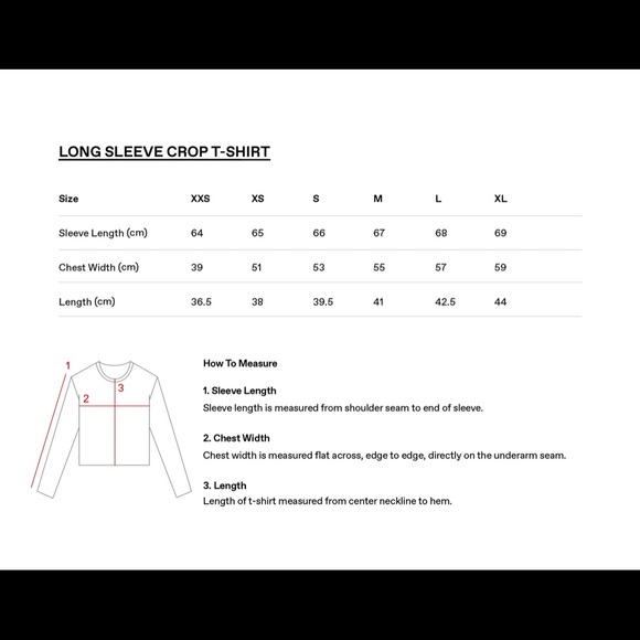 NWT Pangaia long sleeve crop top - Picture 4 of 4